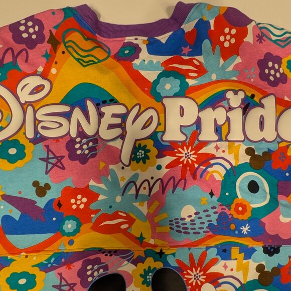 Disney Pride Official Spirit Jersey Disneyland Unisex XL Pride After Dark - Picture 4 of 7